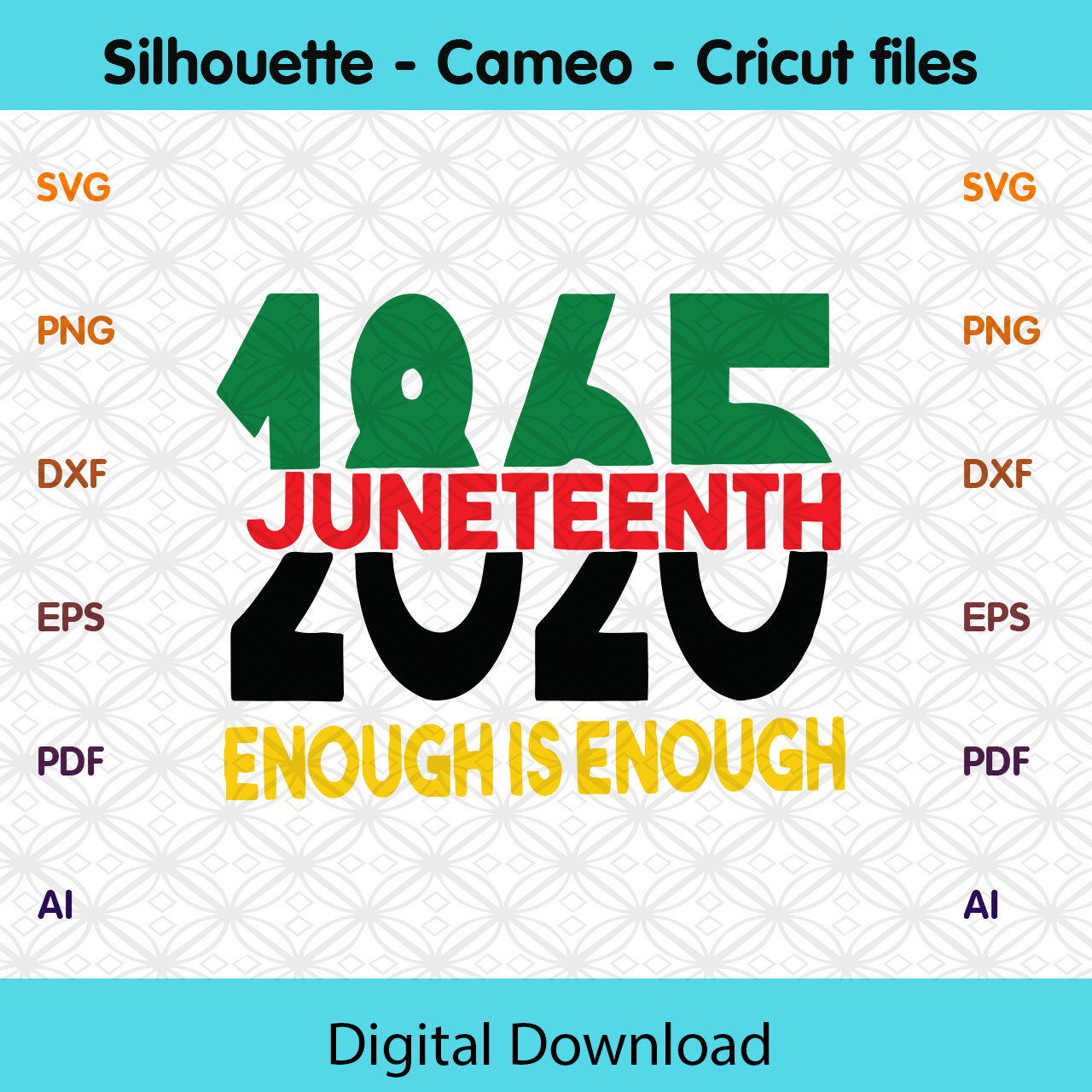 Download Juneteenth 1865 Juneteenth Svg Juneteenth Gift June 19th Juneteenth Designcutsvg