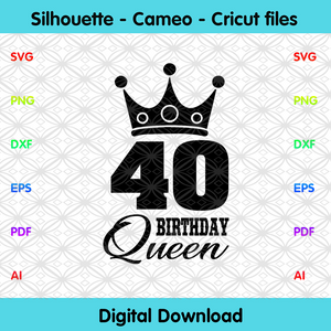 Free Free 277 Crown Silhouette Birthday Queen Svg SVG PNG EPS DXF File