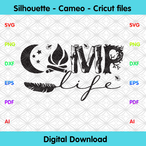 Free Free 120 Lovin The Camping Life Svg SVG PNG EPS DXF File