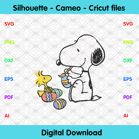 Download Easter Svg Tagged Peanuts Snoopy Svg Designcutsvg