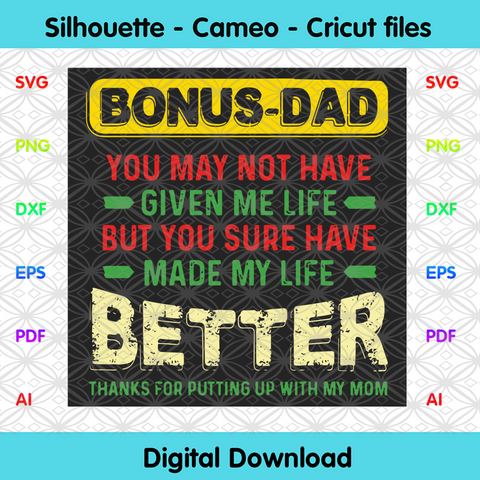 Free Free 124 Best Buckin Bonus Dad Ever Svg SVG PNG EPS DXF File