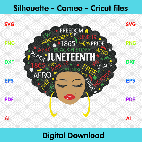 Download Afro Woman Svg Designcutsvg
