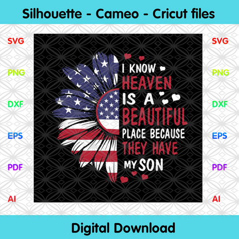 Free Free 319 Son Memorial Svg SVG PNG EPS DXF File