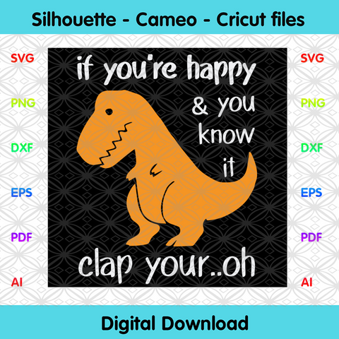 Free Free 306 Baby Dinosaur Svg Cute T Rex Silhouette SVG PNG EPS DXF File
