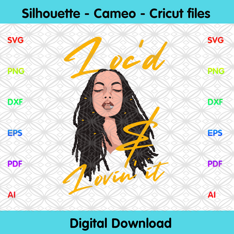 Download Afro Woman Svg Tagged Love Dreads Svg Designcutsvg