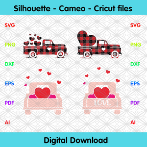 Free Free 164 Truck Heart Svg SVG PNG EPS DXF File