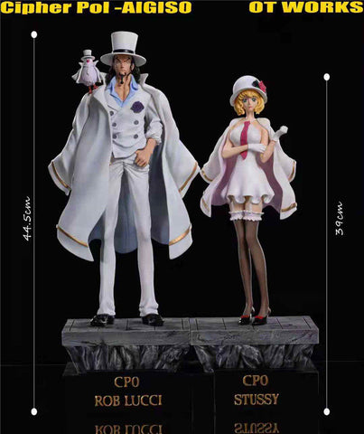 Ot Works One Piece Cp0 Rob Lucci And Stussy Pre Order Closed Gk Figure