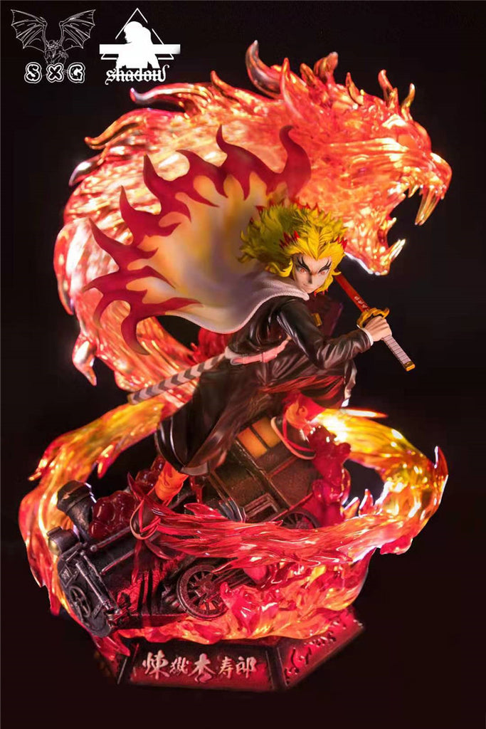 Sxg Studio X Shadow Studio Demon Slayer Flame Pillar Rengoku Kyojuro Gk Figure