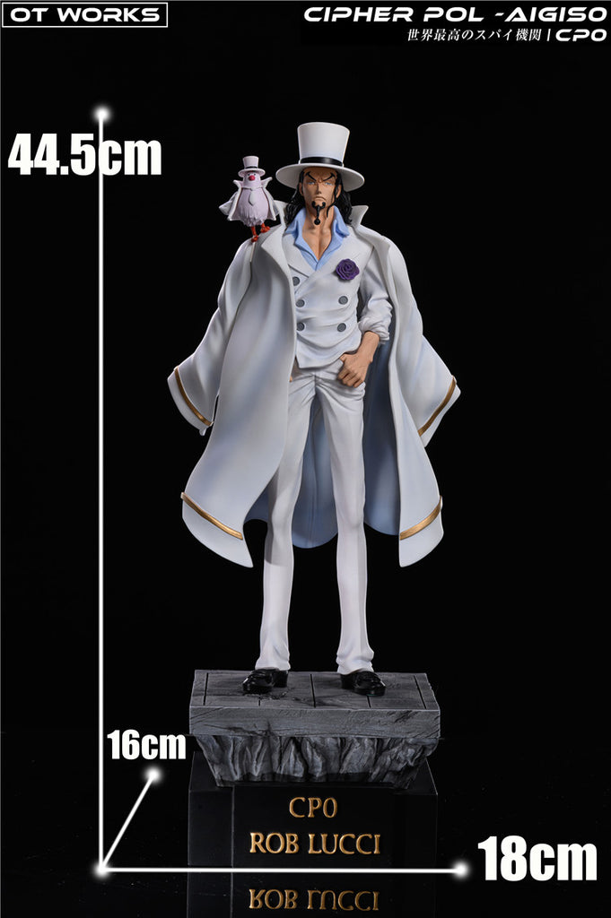Ot Works One Piece Cp0 Rob Lucci And Stussy Pre Order Closed Gk Figure