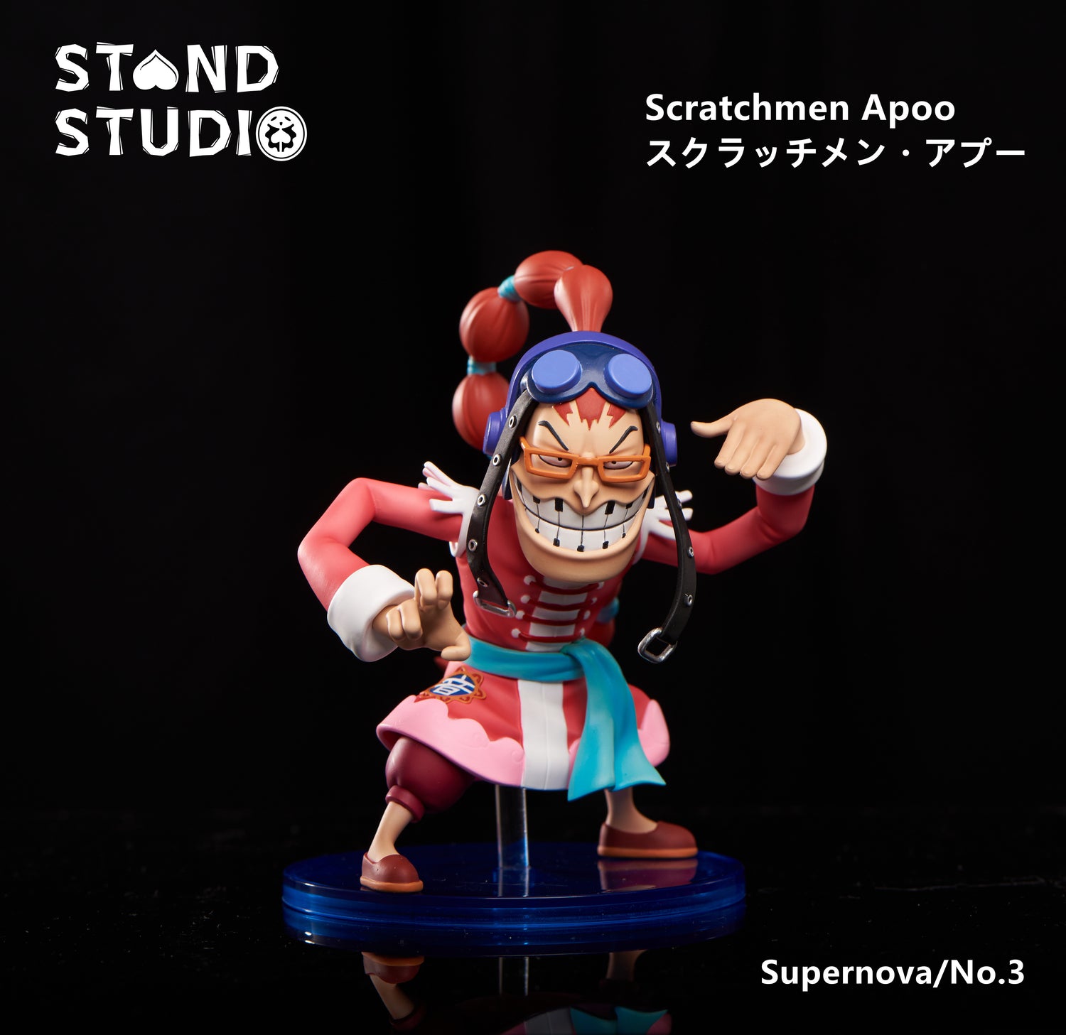 Stand Studio One Piece Supernova Series Scratchmen Apoo Pre Order C Gk Figure