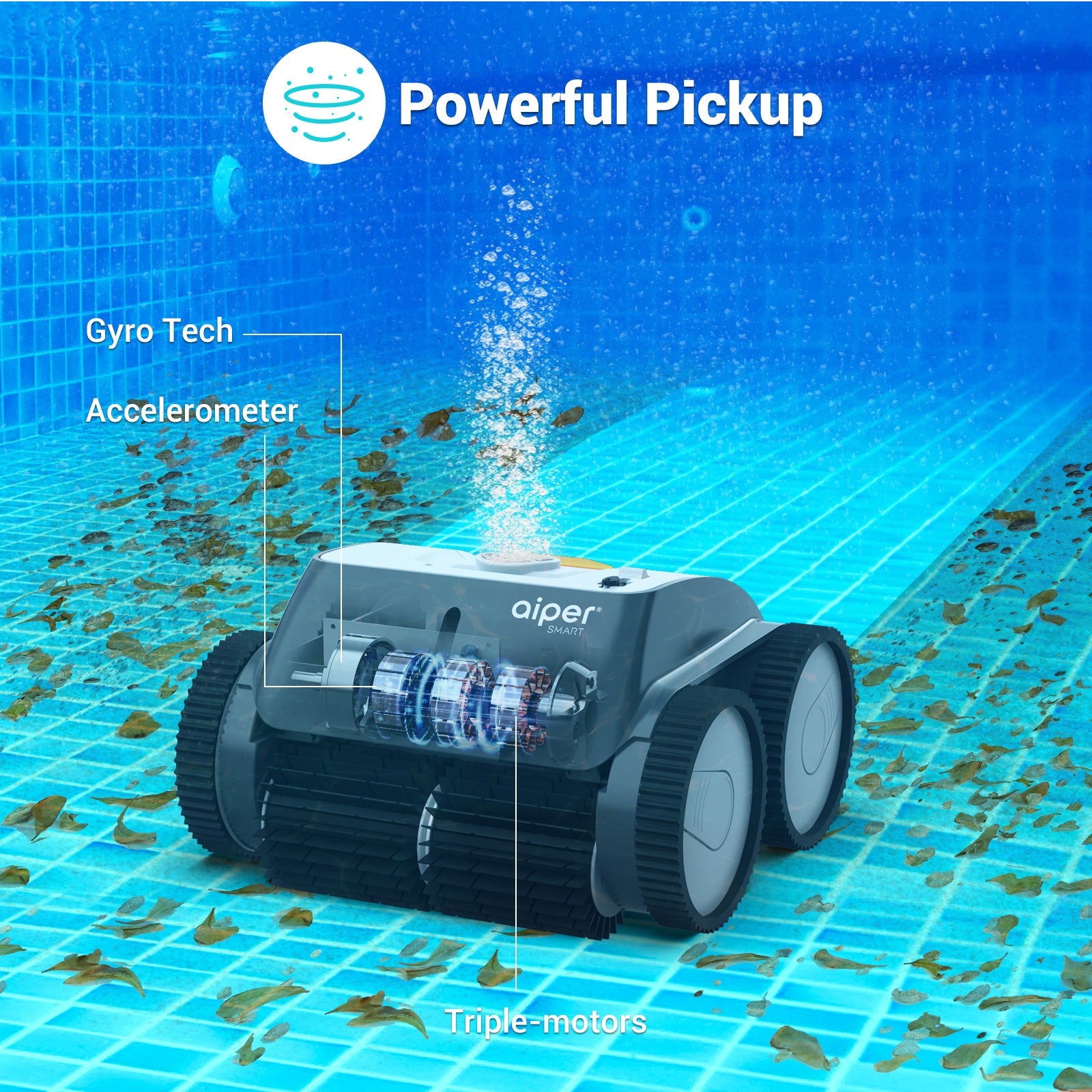 Best AIPURY1500 Cordless Robotic Pool Cleaner Aiper Smart