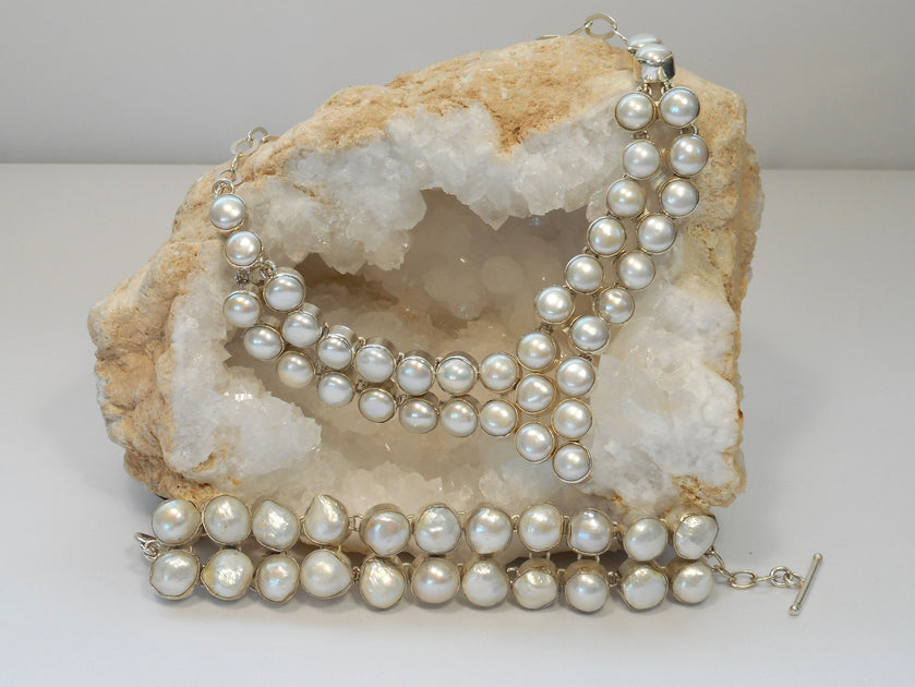 Mabe Pearl Bracelet 2 – Andrea Jaye Collection