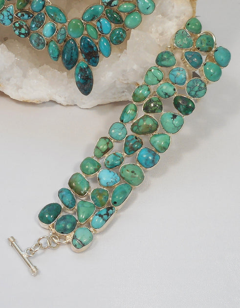 Artisan Turquoise Bracelet 2 – Andrea Jaye Collection