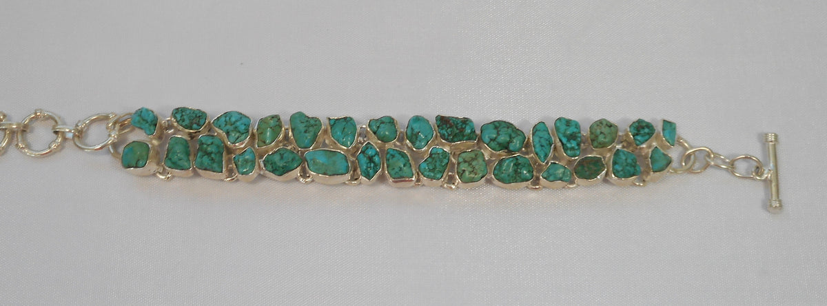 Artisan Turquoise Bracelet 1 – Andrea Jaye Collection