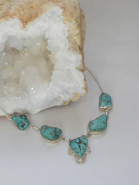 Tibetan Turquoise Necklace 1 – Andrea Jaye Collection
