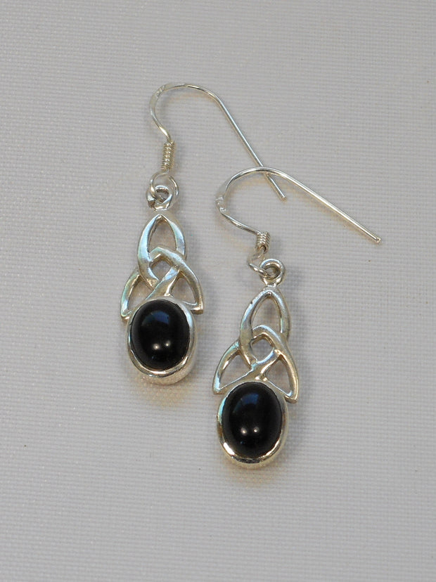 Black Onyx and Sterling Earring Set 1 – Andrea Jaye Collection