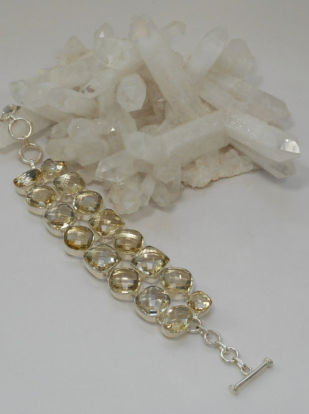 Lemon Citrine Quartz Bracelet 2 – Andrea Jaye Collection