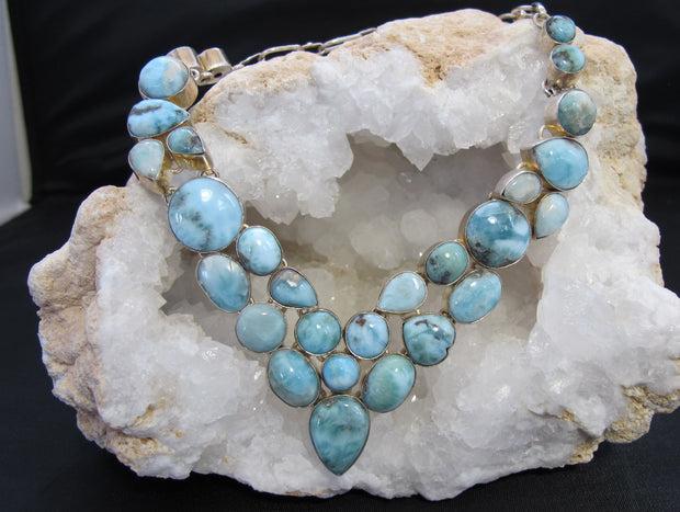 Larimar Necklace 2 – Andrea Jaye Collection