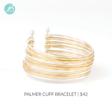 Palmer Bi-color Mixed Metal Bracelet
