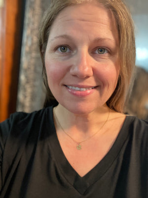 Gold Crescent Moon + Star Necklace - Ava Grace Fashions