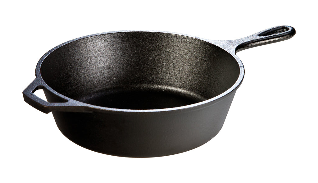 Lidia's Kitchen 3-Quart Lightweight Cast Iron Sauté Pan