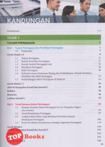 Topbooks Al Hidayah Teks Perniagaan Tingkatan 4 Mpei Kssm