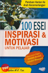 [TOPBOOKS Sri Saujana] 100 Esei Inspirasi & Motivasi Untuk Pelajar (2021)