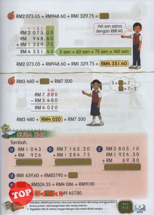 Buku Teks Matematik Tahun 3 Jilid 1