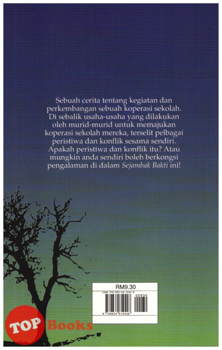 Topbooks Dbp Teks Novel Sejambak Bakti Tingkatan 1