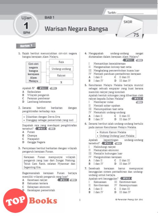 [TOPBOOKS Pelangi] Get Ready SPM Sejarah Tingkatan 4 KSSM (2021)