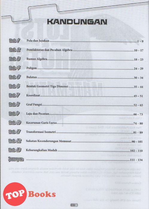 Soalan Penyelesaian Masalah Matematik Tingkatan 4 - Contoh Su