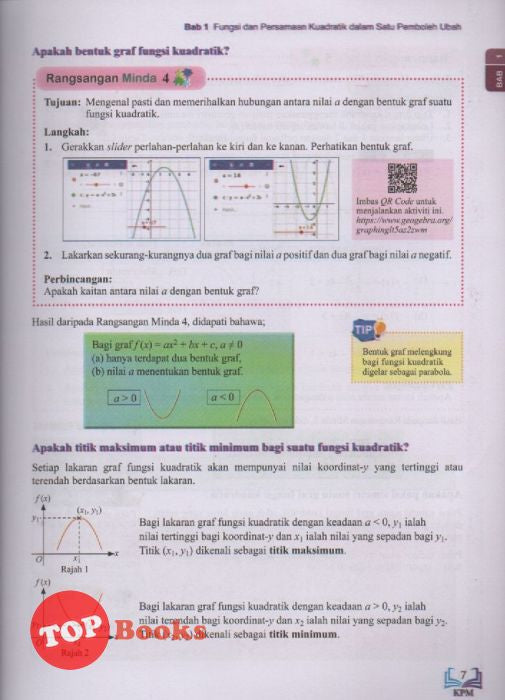 Topbooks Yakin Teks Matematik Tingkatan 4 Kssm