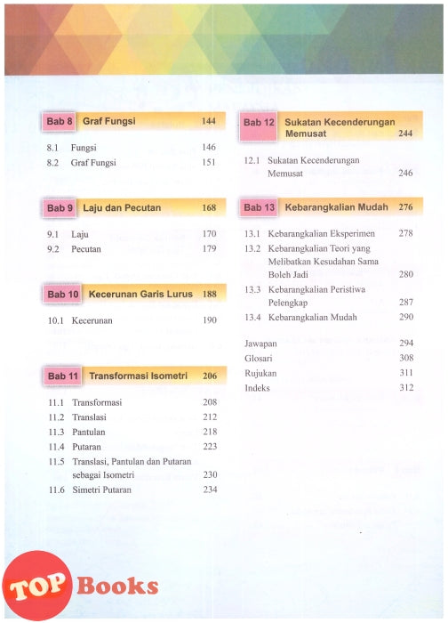 Buku teks matematik tingkatan 1