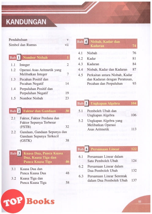 Dbp 19 Matematik Kssm Tingkatan 1 Buku Teks 2016 Topbooks