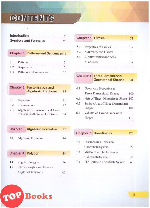Rimbunan Ilmu 19 Mathematics Dlp Kssm Form 2 Buku Teks 2018 Topbooks