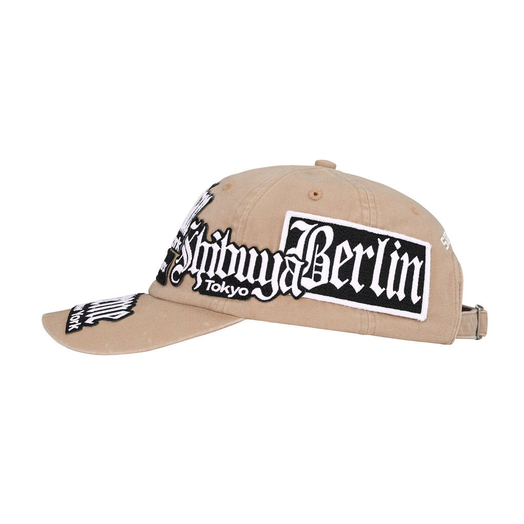 Supreme $ Patch 6-Panel Cap - Stone Camo | Points Streetwear Store