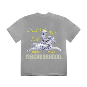 Travis Scott x Neighborhood Carousel Tee - Grey Wash | Points