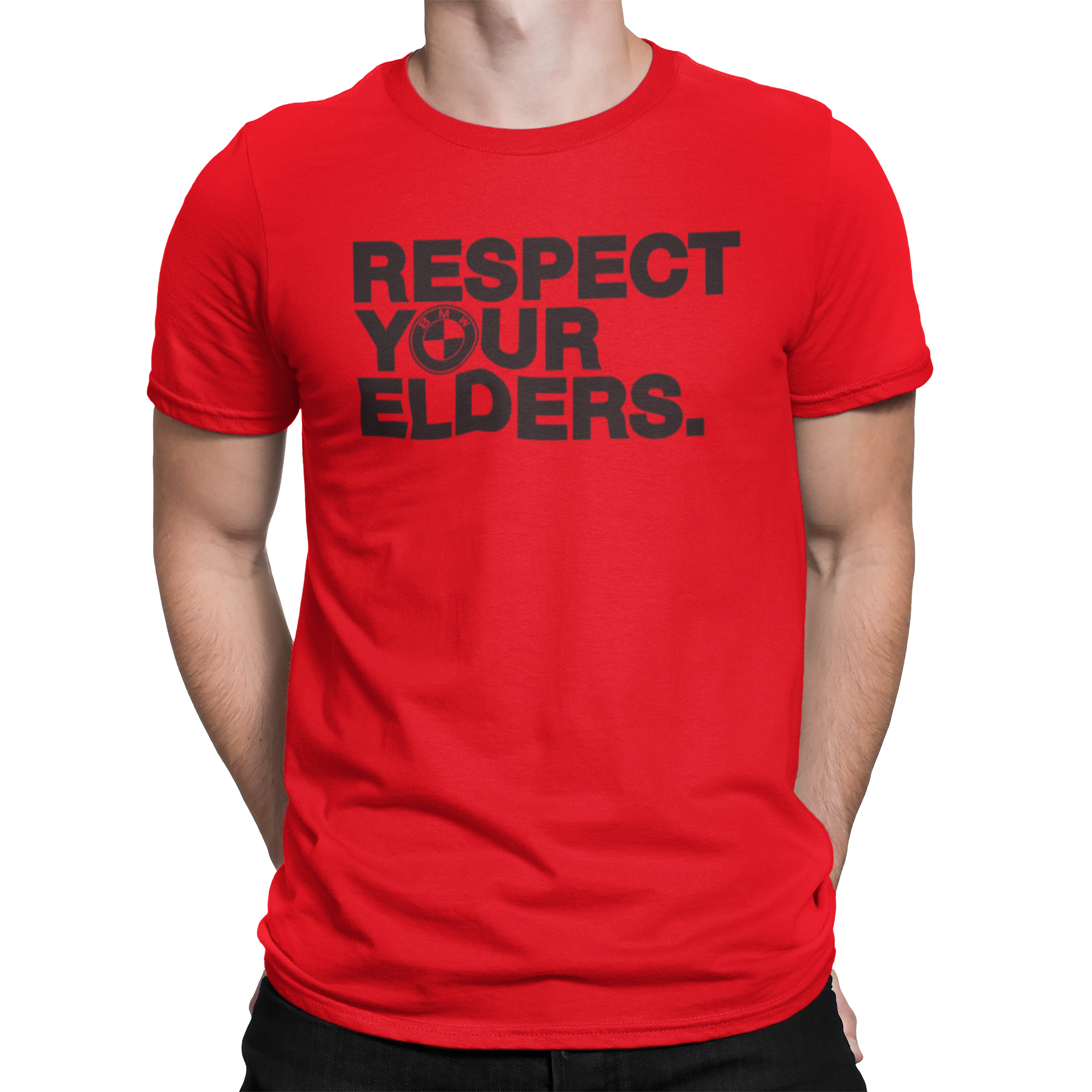 Camiseta BMW Respect Your Elders