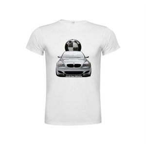 Camiseta Club BMW E60 España Carbono Blanca