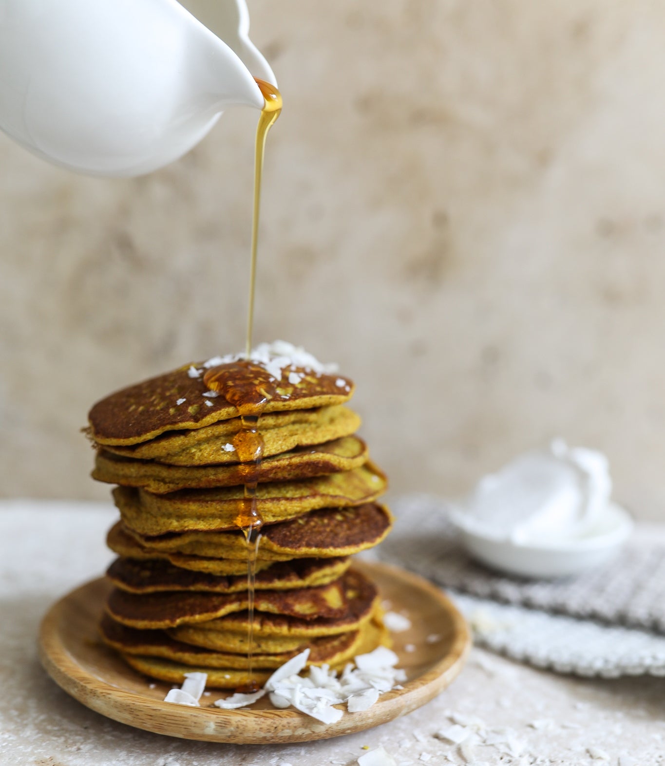 golden pancakes