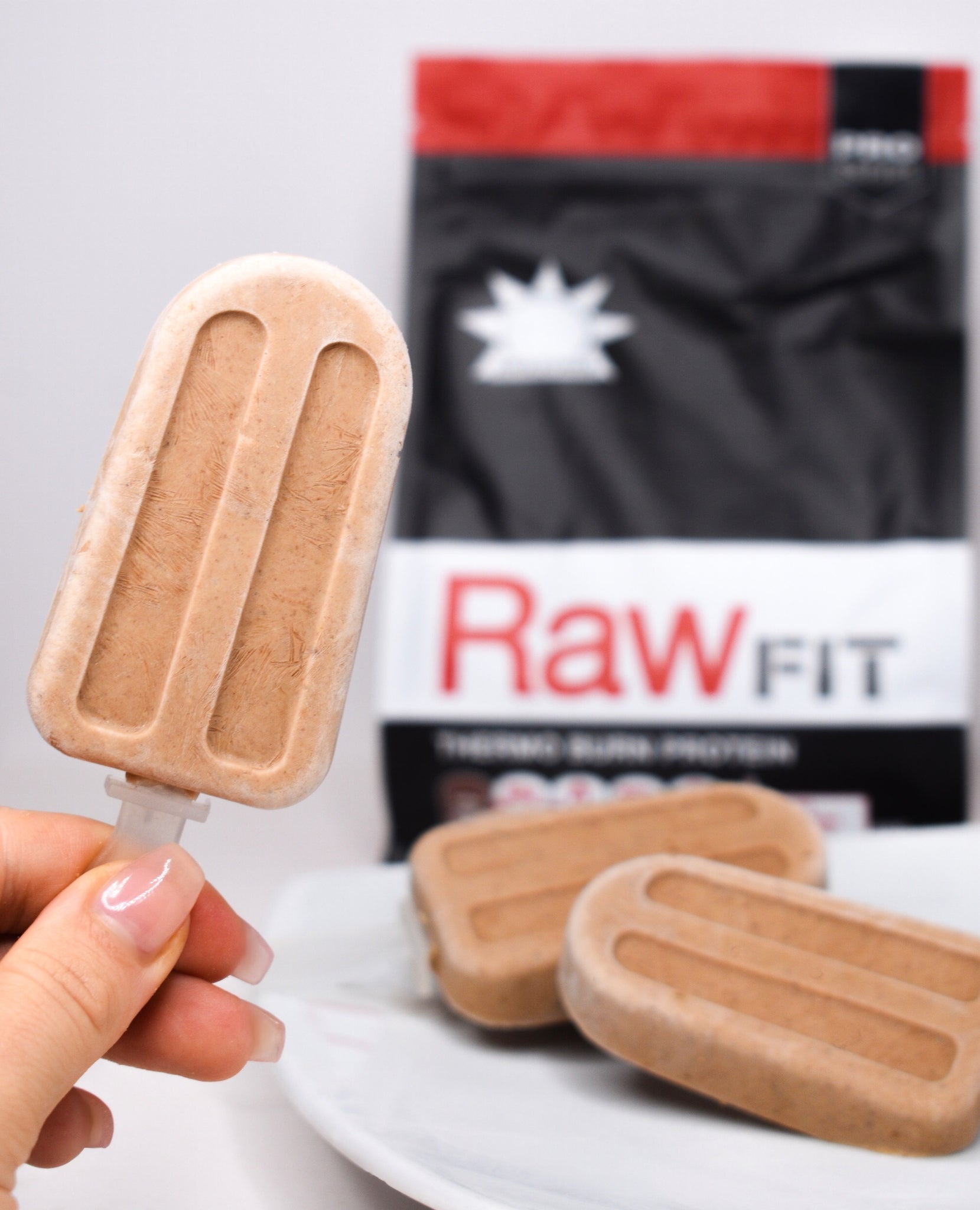 Choc Protein Popsicles