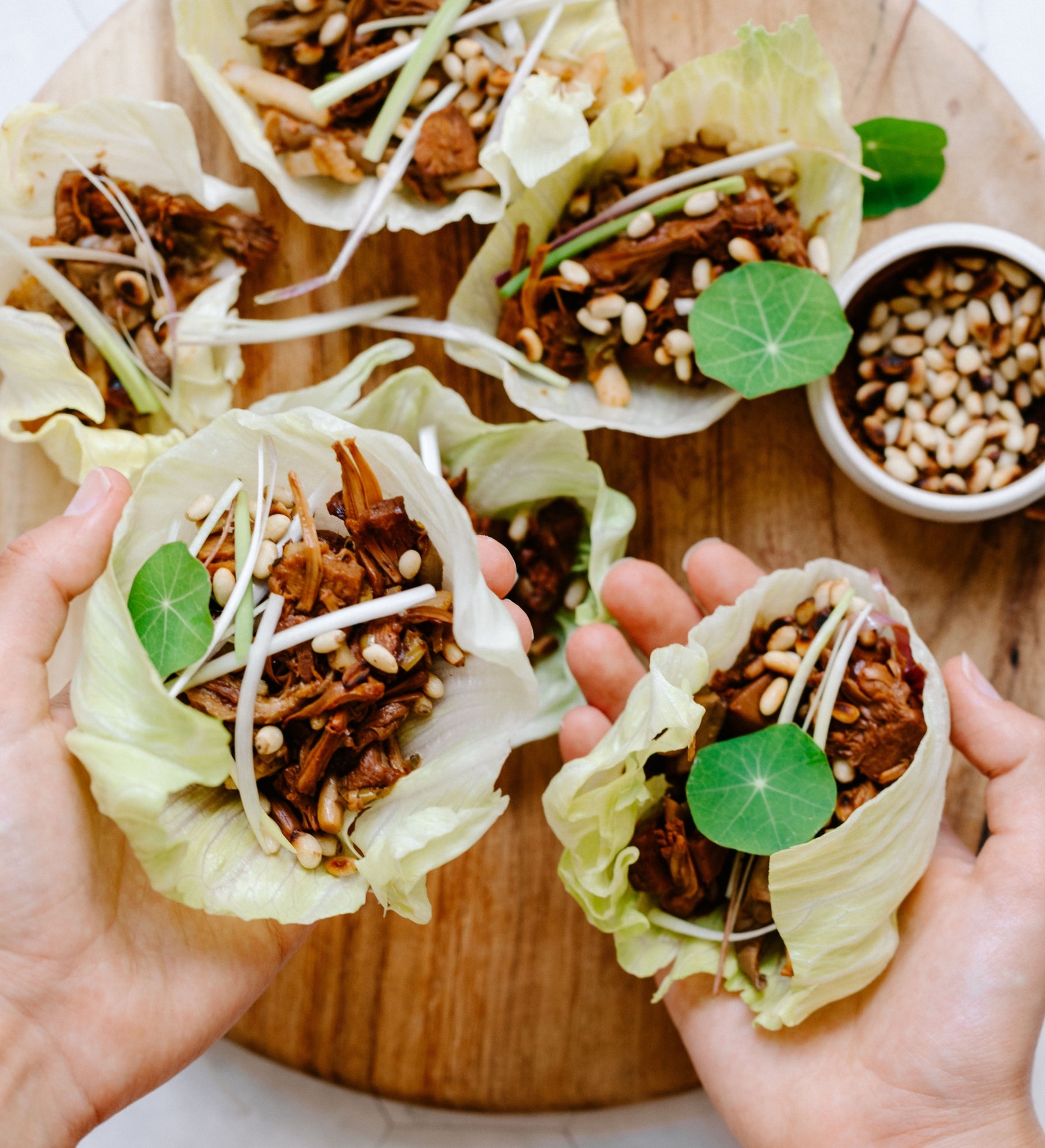 Vegan San Choy Bow