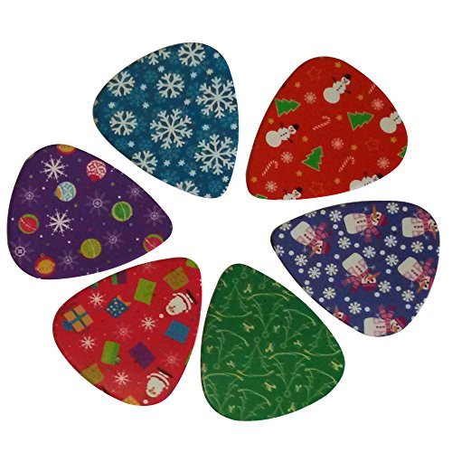 christmas guitar picks