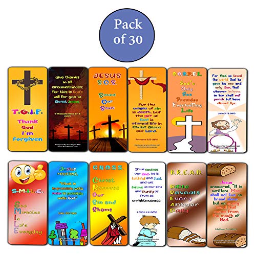 Christian Gospel Bookmarks for Kids – New8Store