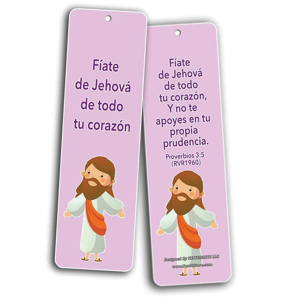 Spanish Bible Verses Bookmarks (God is Love) – New8Store
