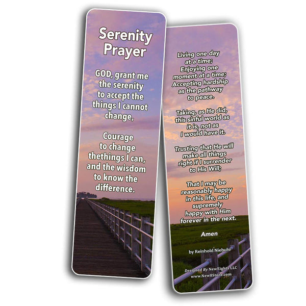 serenity prayer bookmark printable