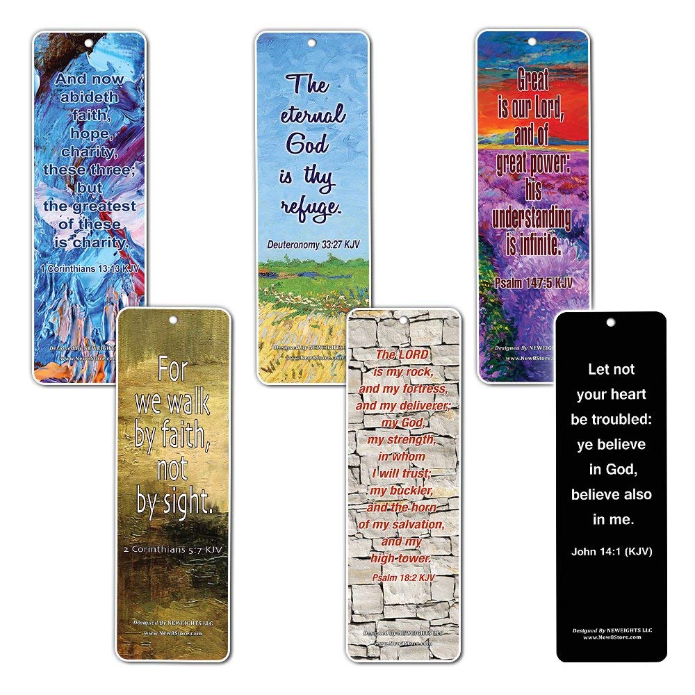 favorite bible verses bookmarks king james version kjv 60