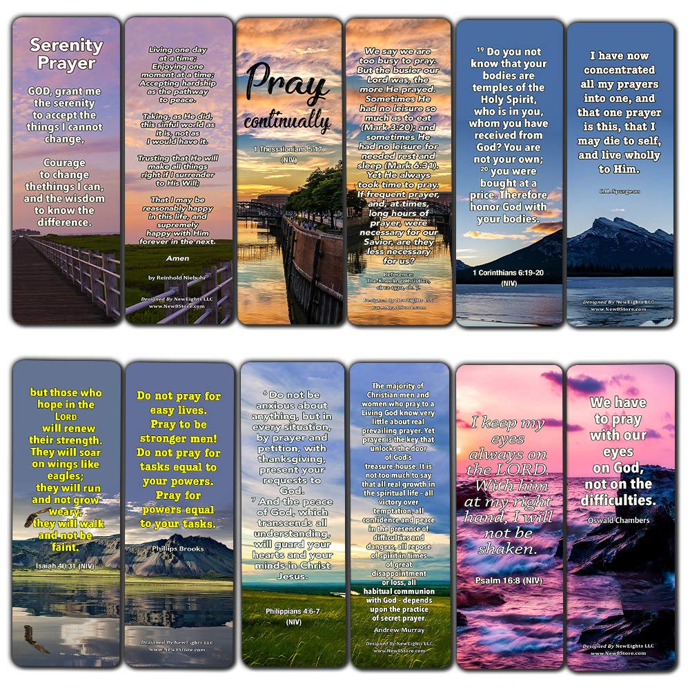 serenity prayer bookmark printable