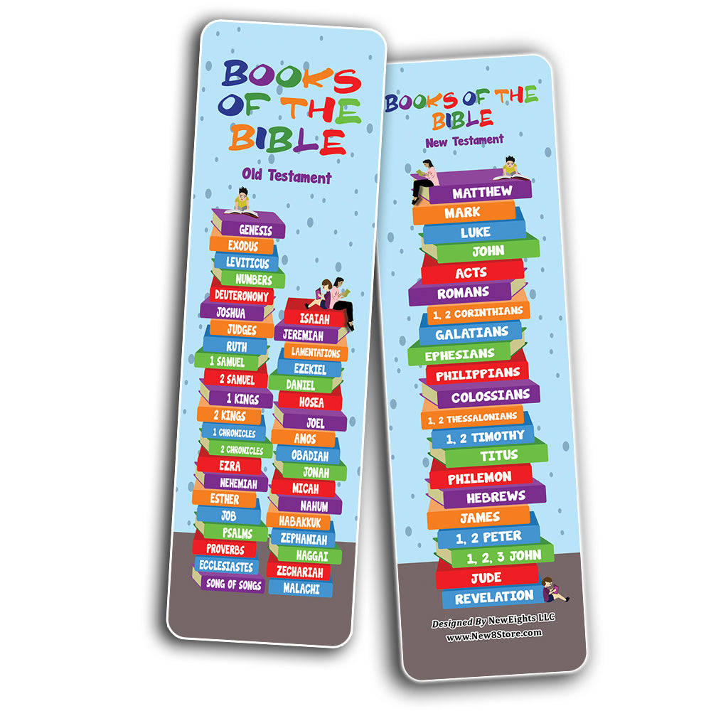 books of the bible bookmarks for kids 12 pack new8store