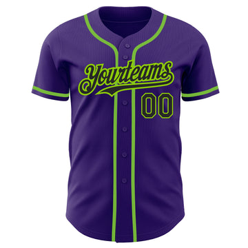 Cheap Custom Black Purple-White Authentic Baseball Jersey Free Shipping –  CustomJerseysPro